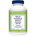 The Vitamin Shoppe Milk Thistle Extract 300 MG (200 cápsulas)