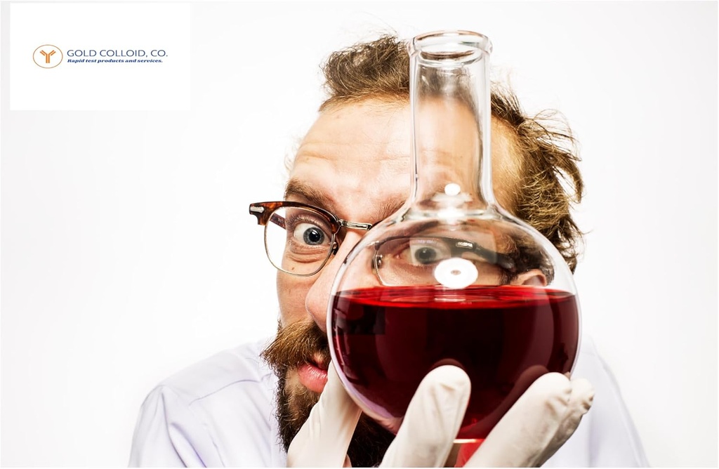 Colloidal Gold Nanoparticles (40 nm) 1 OD for Lateral Flow &amp; Immunoassay