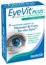 EyeVit Plus – Suplemento de Salud Ocular Una vez Día Silencioso 30 Capsules Silencio Contiene Omega-3, Lutein, Beta-Caroteno, Zeaxanthin, Bioflavonoids &amp; Bilberry