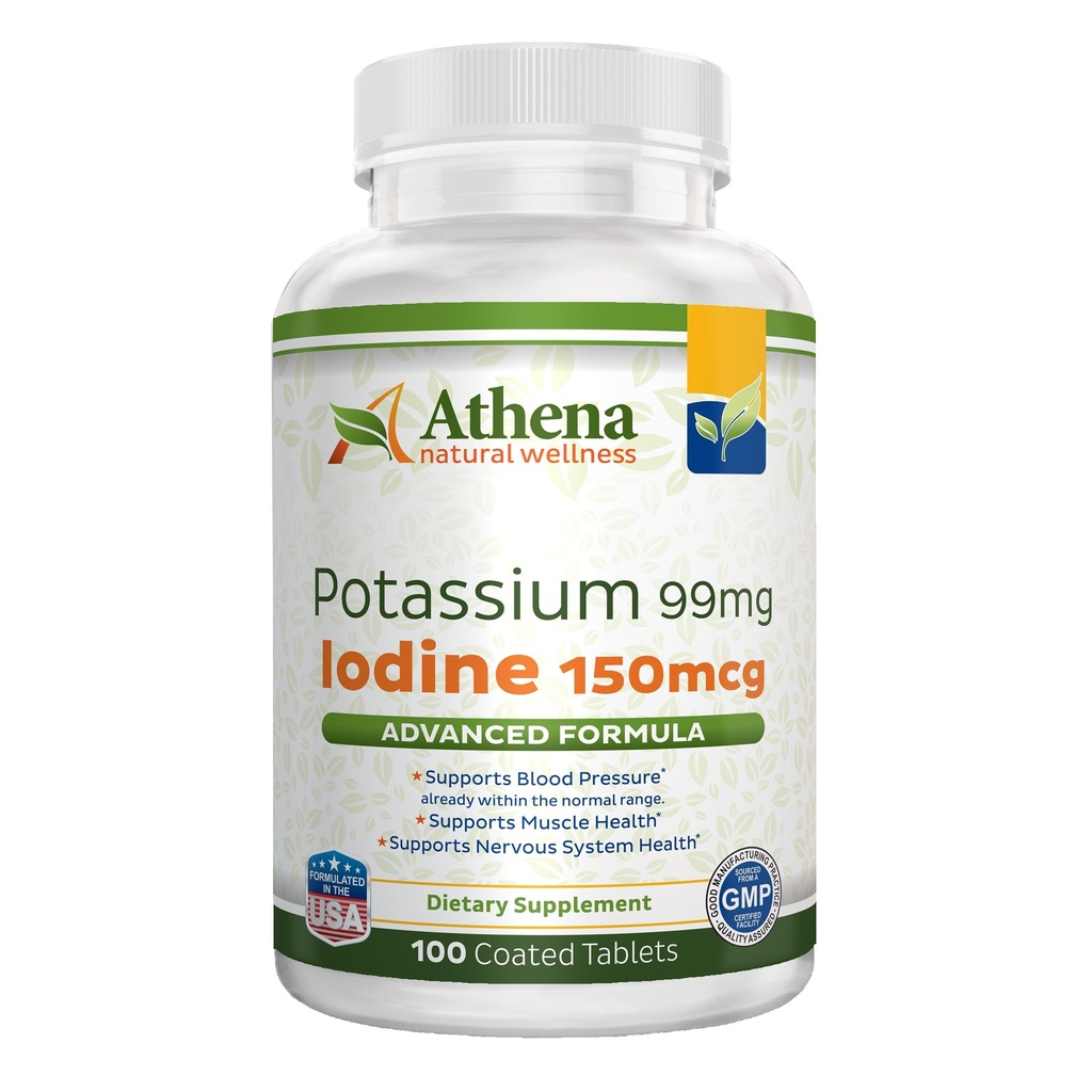 Potasio 99 mg con suplemento de yodo 150mcg