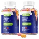 Viteey Glucose Gummies - 4g de Carbohidratos - Fast Acting Alternative to Glucose Tablets - Energy and Blood Sugar Support - Vegan, Gluten Free, Gelatin Free - 120 Count