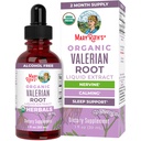 MaryRuth Organics Valerian Root Liquid Drops TENIDO 2 Mes de Suministro TENIDO Sugar Free TEN USDA Orgánica Valerian Root Drops ANTE Apoyar Sleep Silencio y Stress Relief TEN Vegan Silencio No-OM Silencio Gluten Free TEN 60 Servings