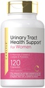 Carlyle Urinary Tract Health for Women ← 120 Capsules ← Alivio para las Mujeres Silencio con D-Mannose, Complejo de Arándano &amp; Probióticos