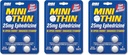 Mini Thin DBI Distribución Dos formas Acción 25mg Ephedrizine - 4 Cuenta Blister - 3 Pack