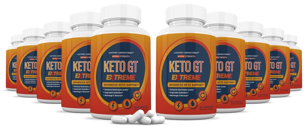 10 Pack) Keto GT Extreme Keto Pills 1675MG New &amp; Improved Formula Contiene Apple Sider Vinegar Extra Virgin Olive Oil Powder Green Tea Leaf 600 cápsulas