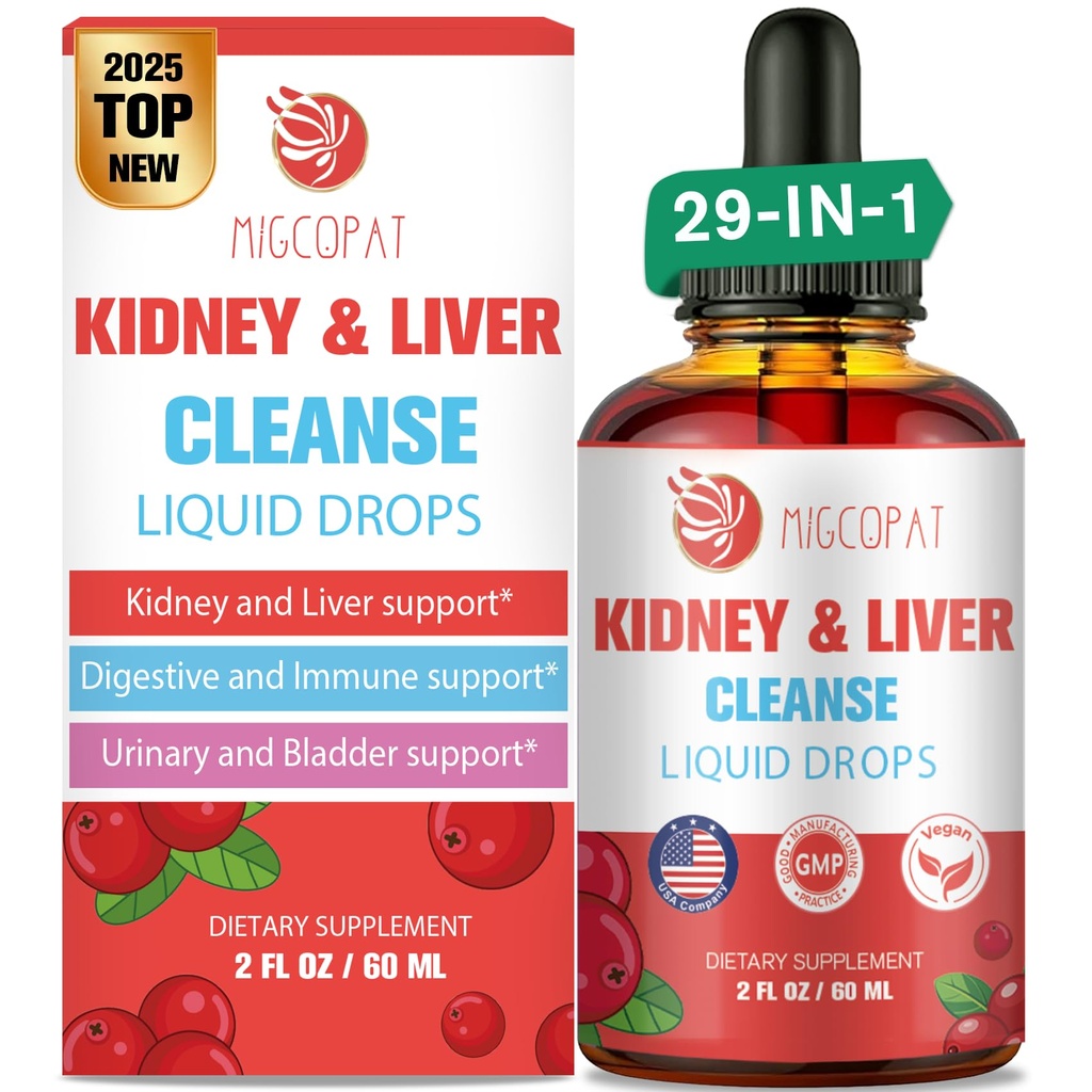 Reparación de gotas de desintoxicación, arándano y leche suplemento con Artichoke, Astragalus, Horsetail – Herbal natural para el hígado, Kidney, Urinary Tract, Bladder, 60ml