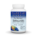 Herbals planetarios Ashwagandha Full Spectrum 570 mg, Rejuvenating Tonifier,120 Tablets