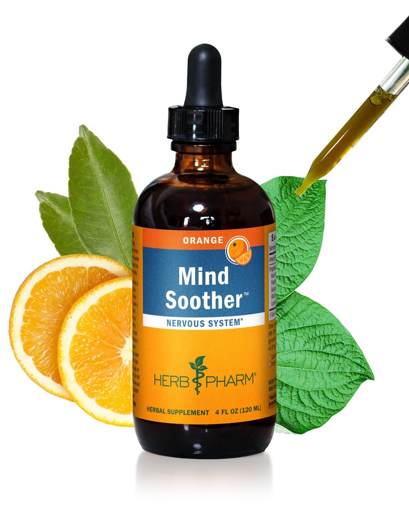 Herb Pharm Anxiety Soother Liquid Herbal Formula con Kava Extract y Holy Basil Essential Oil para Mild y Occasional Anxiety Support* - 4 Ounce
