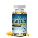 Triple fuerza Omega-3 2160mg + EPA 1296mg + DHA 864mg + Suplemento natural para el apoyo al corazón saludable / cerebro, 120 Softgels, 60 Day Supply