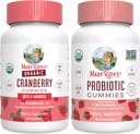 MaryRuth Organics Cranberry &amp; Probiotic Gummies (Strawberry) peru USDA Organic, Clean Label Project Verified® ← Vitaminas para Urinary Tract & Gut Health ← Vegan, Non-GMO, No Gelatin