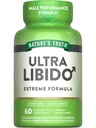La verdad de la naturaleza Libido Suplemento para los hombres Silencio 60 Softgels
