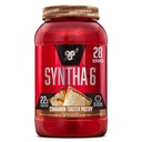BSN SYNTHA-6 Polvo Proteína Premium con 6g de fibra, Whey Protein, Micellar Casein, Milk Protein Isolate Blend, 5g Fat, Cinnamon Toaster Pastry, 28 Servimientos (Paquete May Vary)