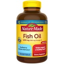 Nature Made Fish Oil Omega 3 Suplementos, 1200 mg Softgels, Omega 3 Fish Oil for Healthy Heart Support, 150 Softgels, 75 Day Supply