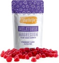 SMART FOR LIFE Melatonin Gummies 5mg W/Magnesium - 60 Cuenta - Planta base Vegan Melatonin Gummies - Strawberry Flavor Sleep Gummies - Heart & Bone Health Suplemento dietético - Adult Melatonin Gummies