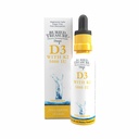 Tesoro enterrado Vitamina D3 &amp; K2 gotas - 5000 UI D3 con 100 mcg K2 para Bone, Heart &amp; Immune Support, Sugar Free, 2 fl oz