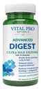 Vital Pro Naturals – Avanzado Digest Natural Enzyme Apoyos La desintegración de proteínas, grasas y carbohidratos y reduce el gas ocasional, el rubor y la indigestión 90 cápsulas