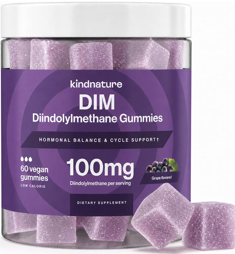 amnature DIM Suplemento Gummies - 100mg DIM Gummies