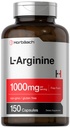 Horbäach L-Arginine 1000mg  150 Capsules ← Formulario gratuito Suplemento dietético Silencio No Gluten