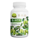 5-HTP Suplemento 200mg, soporta el sueño saludable con calcium – no GMO, sin gluten – 90 cápsulas