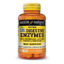 MASON NATURAL Plant Based Ultra Digestive Enzymes with Bromelain, Lactase, Papain &amp; Protease - Supports Healthy Digestion &amp; May Reduce Bloating, 60 Capsules