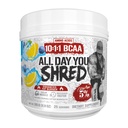 5% Nutrición Rich Piana AllDayYou Shred BCAA Powder ← Suplemento de Aminoácidos para la pérdida de peso ← Elite Fat Burning Pre Workout for Energy, Hydration, Endurance & Recovery (Blueberry Lemonade)
