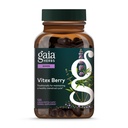 Gaia Herbs Vitex Berry - apoya el equilibrio hormonal " fertilidad para las mujeres - Progesterona saludable para la salud menstrual - 120 caps veganos (60-Day Supply)