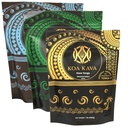 1 Pound Koa Kava Bundle con tongan Premium, Fijian Waka y Vanuatu Waka Kava Root Powder