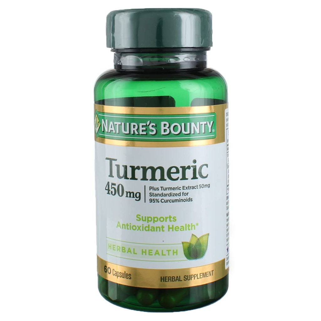 Botín Turmérico 450 mg cápsulas - 60 ct, paquete de 3