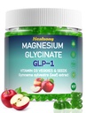 Magnesium Glycinate Gummies 400mg Suplementos con Magnesium Malate & Taurate TEN Vitamin D3 Spinach TEN Kale ANTE Broccoli