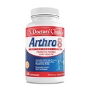 U.S. Doctors’ Clinical Arthro8 - Doctor-Formulated Joint Supplement + Hyaluronic Acid + Turmeric &amp; Collagen for Flexibility, Mobility, & Strong Cartilage - 60 Capsules - 15/30-Day Supply