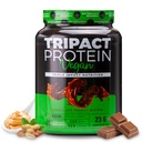 Nutrology TRIPACT Vegan Protein Powder - Organic Pea, Rice & Pumpkin Protein, BCAAs & Glutamine Plant-Based Meal Replacement Shakes for Muscle Recovery & Immunity, Chocolate Peanut Butter, 20 Servings