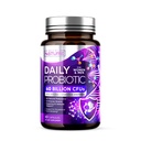 Construido por Nature Probiotic for Women &amp; Men – 60 Billion CFU, 10 Strains + Prebiotics & Digestive Enzymes – Apoya Digestive, Immune, Reduce Gas " Bloating – Shelf Stable, Non-GMO - 60 cápsulas