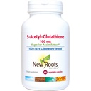 NUEVAS ROOTS HERBAL S-Acetyl-Glutathione, 100mg  durable Superior Assimilation  durable Healthy Aging &amp; Immunity Support (60 Veg Caps)