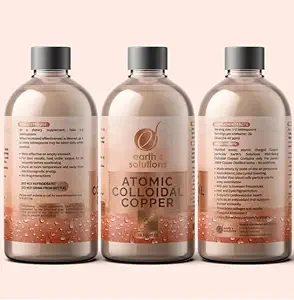 Cobre - Solución de Cobre Colloidal Atómico para Vitalidad y Apoyo - Suplemento Iónico para el Bienestar Natural