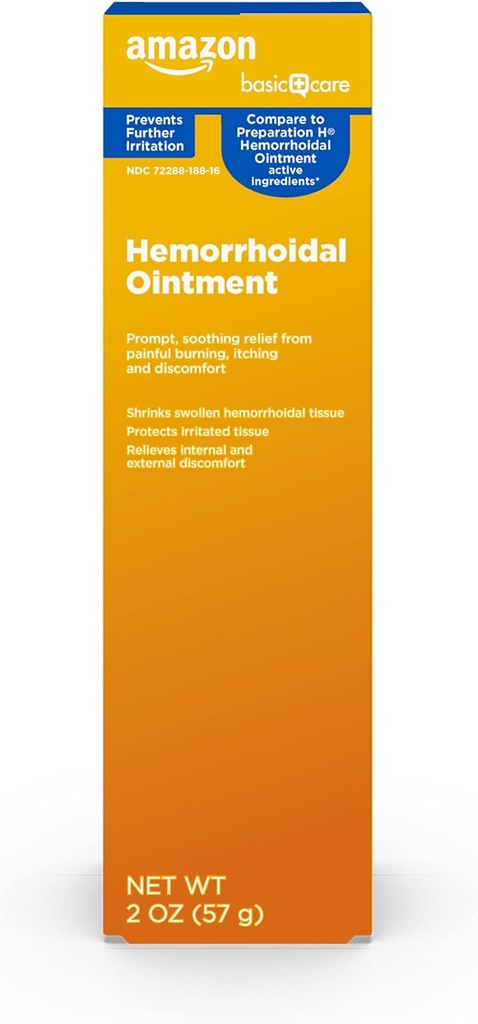 Tratamiento de hemorroides, Hemorrhoid, Alivio de Dolor, Alivio de Dolor, Alimenta la quema, picazón y molestia, 2 onzas (Pack of 1)