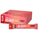 Clif Bloks Sours - Strawberry Lemonade Flavor with Caffeine - Energy Chews - Non-GMO - Plant Based - Fast Fuel for Cycling and Running - Quick Carbohydrates and Electrolytes - 2.12 oz. (18 Conde)