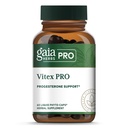 Gaia Herbs Pro Vitex PRO- Supplement Supports Normal Menstrual Cycle &amp; Healthy Menopause* - Progesterone Support Supplement* with Organic Chaste Tree Berry Extract - 60 Liquid Phyto-Caps (30 Servings)
