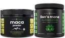 NutraChamps Organic Maca &amp; Organic Lion's Mane Powder