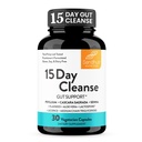 Sandhu's 15 Day Gut Cleanse Colon Detox for Women ' Men sometida Supports Colon Cleansing " Digestive Health vidas Senna, Cascara Sagrada, Psyllium Husk " Probiotics sometida 30 Capsules Dietary Supplement,15 Days Supply