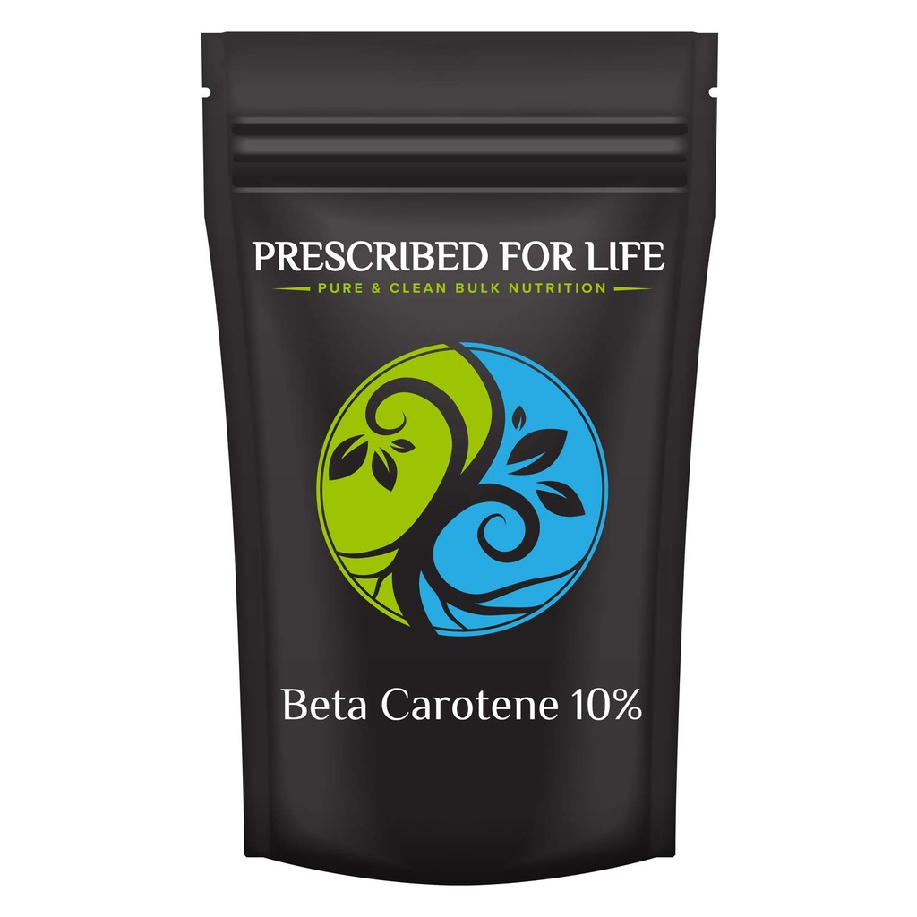 Prescrito para el Caroteno Beta de Vida, 10% Beta Carotene Extracto de Polvo, se convierte en Vitamina A (113g)