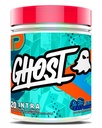 GHOST Intra Workout Powder, Blue Raspberry - BCAAs, " EAAs, Nootropics " Hydration - Essential & Branch Chain Amino Acids, Supports Muscle Recovery & Focus - Pre, Intra " Post Workout Powders
