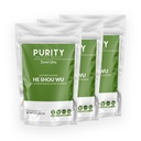 Certified Organic He Shou Wu - Grande 5oz Bolsa de 30:1 Concentrado-Fo-ti - Orgánica Foti Extracto- Fo ti He Shou Wu Orgánica (Pack of 3-15 Ounces)