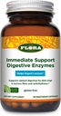 Udo's Choice Flora - Apoyo inmediato Digestive Enzymes - Apoyo Lactose Digestion, Bloating, Heartburn & Gas - Contiene 7 Enzymes - Gluten-Free - 90 cápsulas vegetarianas