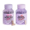 Lemme Debloat y Smooth Bundle - Prebiótico, Probióticos " Enzyme cápsulas digestivas para Bloating & Gas Relief, Reducir la celulitis, Plump Skin, Smooth Cellulite