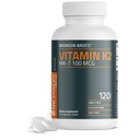 Bronson Vitamin K2 MK-7 100 MCG, K2 como MK7 Menaquinone, Bone Support Non-GMO, 120 Tablets