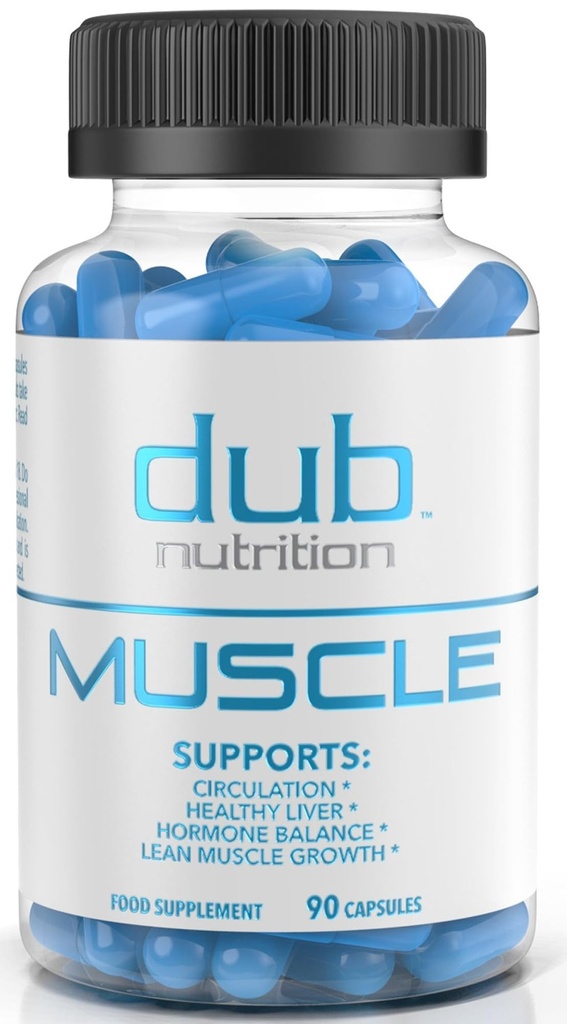 Suplemento muscular - Cardo de leche, Beta Alanine, Acai, Vitaminas B6 y C - Apoya recuperación, fuerza y bienestar - 90 cápsulas