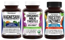 FarmHaven Magnesium Glycinate " Malate + Leche Thistle + Enzymes Digestivos con Probióticos