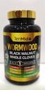 Wormwood Capsules Suplemento para Hombres y Mujeres, 10in1 Fórmula con nuez negra, dientes enteros, turmérico, pimienta de cayena &amp; Más - Digestivo, apoyo inmunitario - Nutrient Rich - 150 cápsulas
