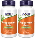 Ahora Alimentos Peppermint Gels with Ginger & Fennel Oils, 90 Softgels (Pack of 2)