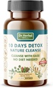 10 días Detox Limpieza natural con la grasa sin dieta necesaria (60 Mini Softgels)